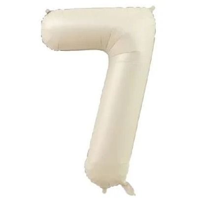 Folyo Balon Krem 7 34 İnç 76 Cm